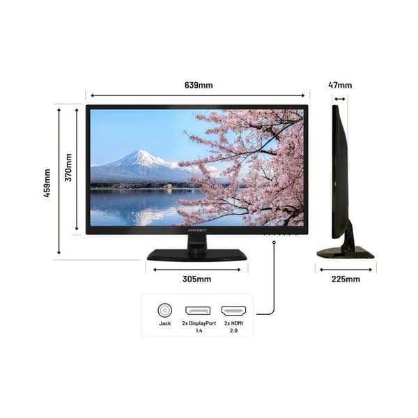 Office PC Monitor - JAPANNEXT - JN-T2822UHD - 4K UHD - 28" - 60Hz