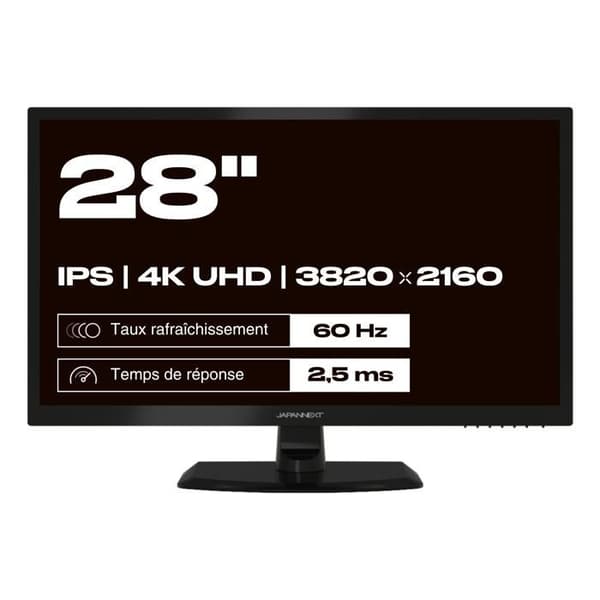 Office PC Monitor - JAPANNEXT - JN-T2822UHD - 4K UHD - 28" - 60Hz