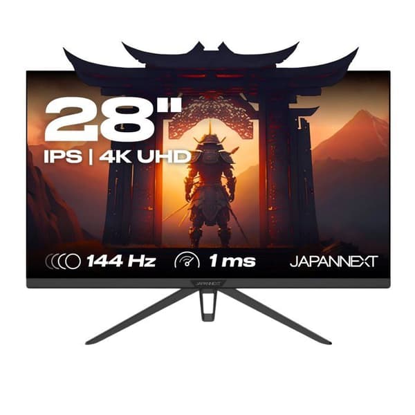 Spelskärm - JAPANNEXT - 28" - UHD 4K - 144Hz - 1ms - AMD FreeSync