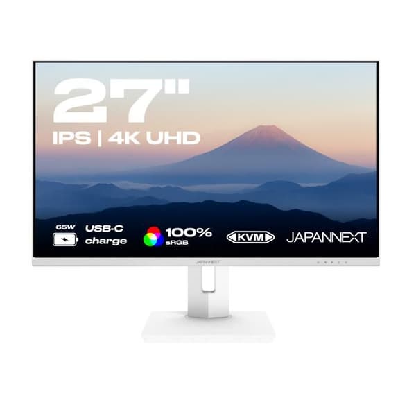 Office PC-skärm | 27" | 4K UHD | USB-C (+ 65W laddning)