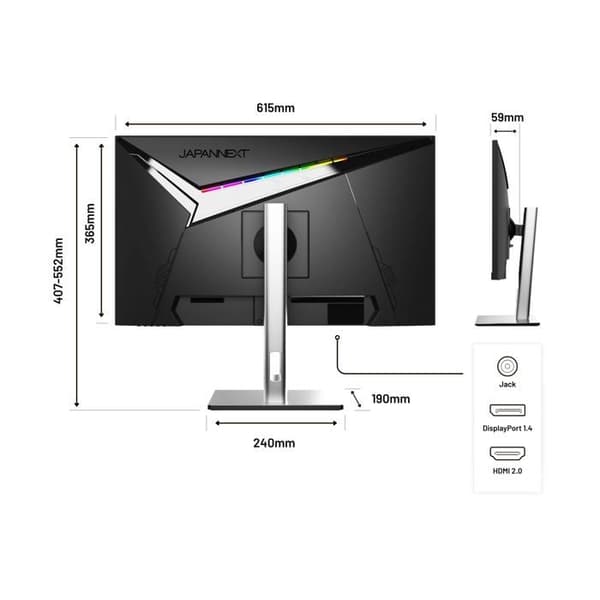 PC-spelskärm | 27" | IPS | 4K UHD | 144Hz