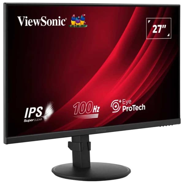 Viewsonic Va2708-hdj 27´´ Full Hd Ips Led 100hz Skærm Sort