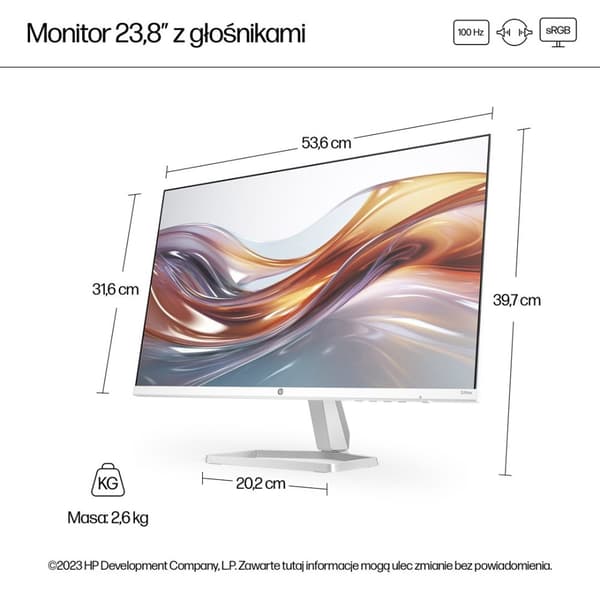 HP LED IPS MONITOR 23,8" 524sa (94C36E9)