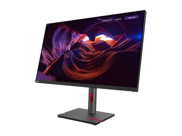 Lenovo ThinkVision P32p-30 - LED-skjerm - 31.5" - 3840 x 2160 4K - IPS - 350 cd/m² - 1000:1 - 4 ms - HDMI, DisplayPort, USB - ravnsort - Campus