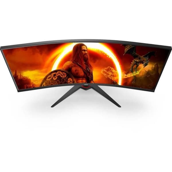 AOC CU34G2XE 34" WQHD Curved PC Monitor VA Panel 144Hz 1ms 1 HDMI 1DP Adaptive Sync Svart