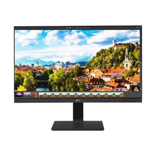 SKÄRM LG 24 Svart 24BK550Y-I LED IPS 16:9 5ms 1920x1080 250cd/m² VGA DisplayPort DVI HDMI 2xUSB 2.0 HP 2x1.2W Roterande Pivot och R