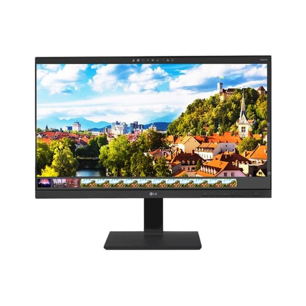 SKÄRM LG 24 Svart 24BK550Y-I LED IPS 16:9 5ms 1920x1080 250cd/m² VGA DisplayPort DVI HDMI 2xUSB 2.0 HP 2x1.2W Roterande Pivot och R