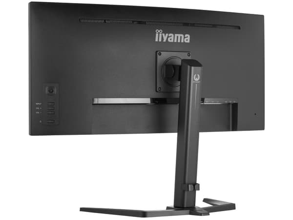 iiyama G-MASTER Red Eagle GCB3481WQSU-B1 - LED-skjerm - gaming - kurvet - 34" - 3440 x 1440 UWQHD @ 180 Hz - VA - 500 cd/m² - 4000:1 - HDR400 - 0.3 m