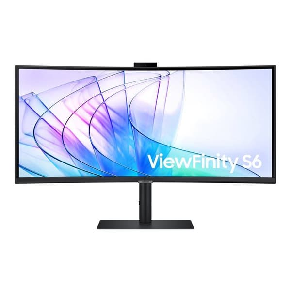 - Samsung - Samsung ViewFinity S6 S34C652VAU - S65VC-serien - LED-skärm - böjd - 34" - HDR Svart