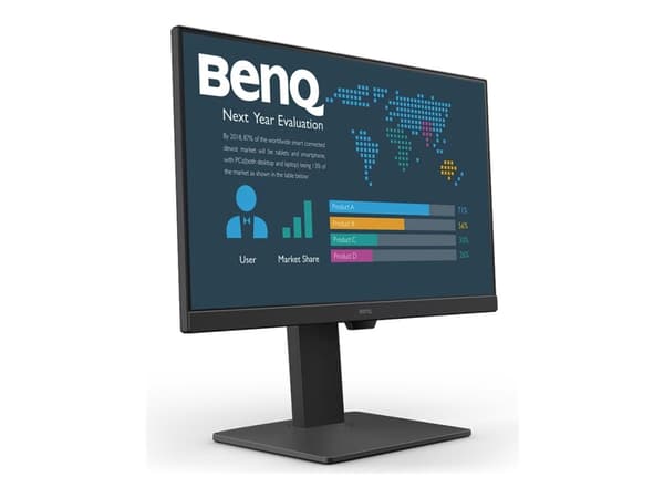 BenQ BL2786TC - LED-skjerm - 27" - 1920 x 1080 Full HD (1080p) @ 100 Hz - IPS - 250 cd/m² - 1300:1 - 5 ms - HDMI, DisplayPort, USB-C - høyttalere