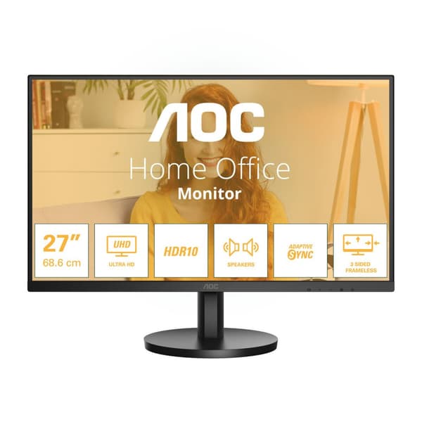 Gaming skærm AOC U27B3A 4K Ultra HD 27"