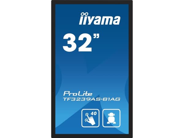 IIYAMA 39.5cm (15.6") TW1623AS-B1P 16:9 M-Touch miniHDMI (16:9 M-Touch)