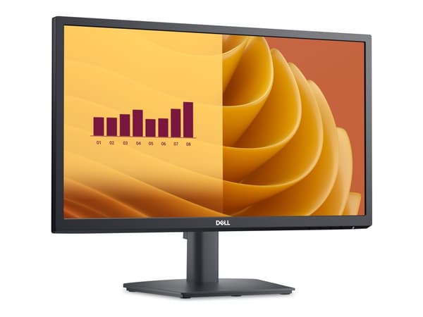 DELL 22 Monitor E2225H 54.36cm 21.4inch VA 1920x1080 16:9 250cd/m2 75Hz DP VGA Svart