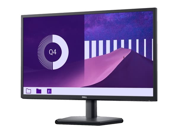 Dell E2725H - LED-skjerm - 27" - 1920 x 1080 Full HD (1080p) @ 75 Hz - VA - 300 cd/m² - 3000:1 - 5 ms - VGA, DisplayPort - BTO - med 3-års Advanced E