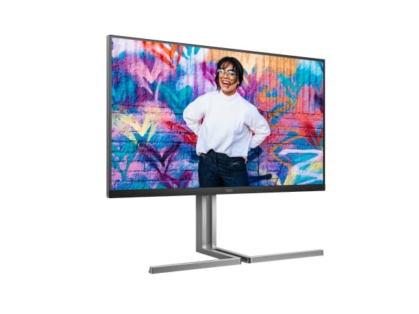 AOC U32U3CV, 80 cm (31,5"), 3840 x 2160 piksler, 4K Ultra HD, LCD, 4 ms, sortering