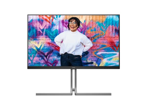 AOC U32U3CV, 80 cm (31,5"), 3840 x 2160 piksler, 4K Ultra HD, LCD, 4 ms, sortering