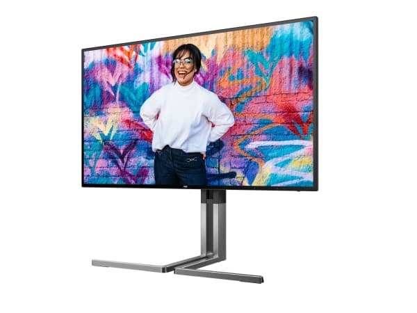 AOC U27U3CV, 68,6 cm (27"), 3840 x 2160 pixlar, 4K Ultra HD, LCD, 4 ms, Svart