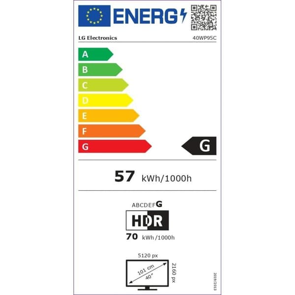 Näyttö LG 40WP95CP-W 40" LED IPS HDR10 AMD FreeSync Flicker free 60 Hz