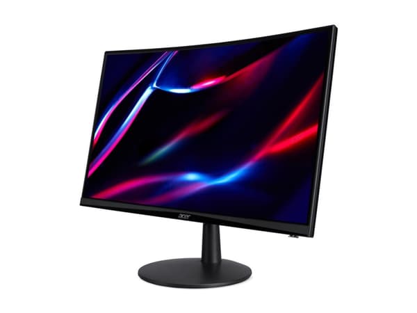 Acer Nitro ED240Q S3bmiipx - ED0 Series - LED-skjerm - gaming - kurvet - 24" (23.6" synlig) - 1920 x 1080 Full HD (1080p) @ 180 Hz - VA - 250 cd/m² - Sort