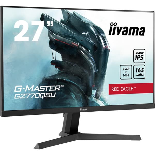 Skærm Iiyama G2770QSU-B1 27" 165 Hz IPS LED LED IPS LCD Flicker free Sort