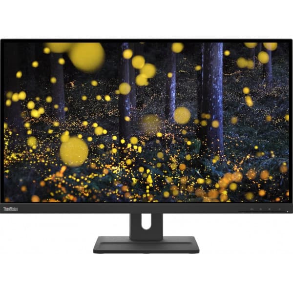 Lenovo ThinkVision E27q-20 27" WQHD-skærm Sort