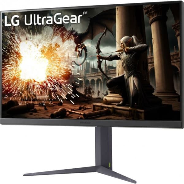 LG UltraGear 32GS75Q-B 32" spelmonitor Svart