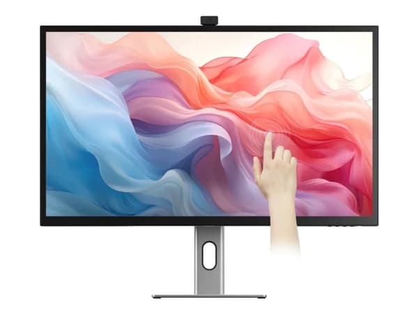 ALOGIC 32C4KPDWT, 81.3 cm (32"), 3840 x 2160 pixels, 4K Ultra HD, LED, Black, Silver