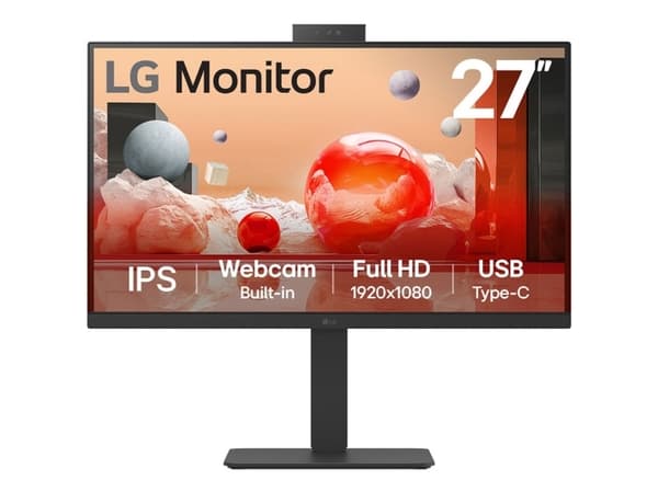LG 27BA850-B, 68,6 cm (27"), 1920 x 1080 pixlar, Full HD, 5 ms, Svart