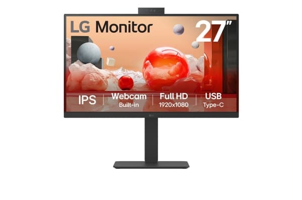 LG 27BA850-B, 68,6 cm (27"), 1920 x 1080 pixlar, Full HD, 5 ms, Svart Svart