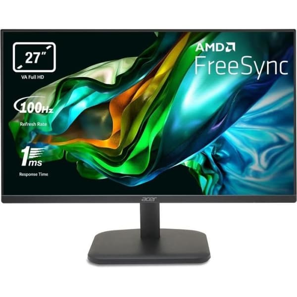 Acer EK271HBi PC-skärmar - 27" - Full HD (11646) Svart