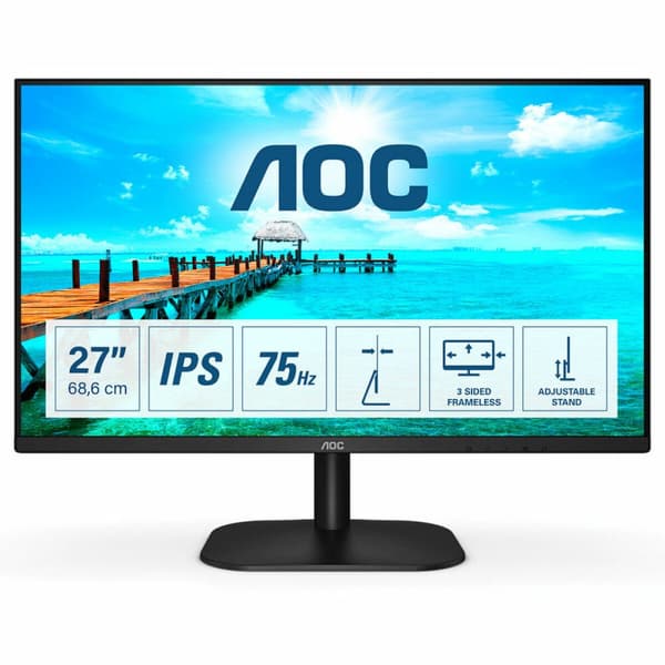 Skjerm AOC 27B2H/EU 27" Full HD 75 Hz