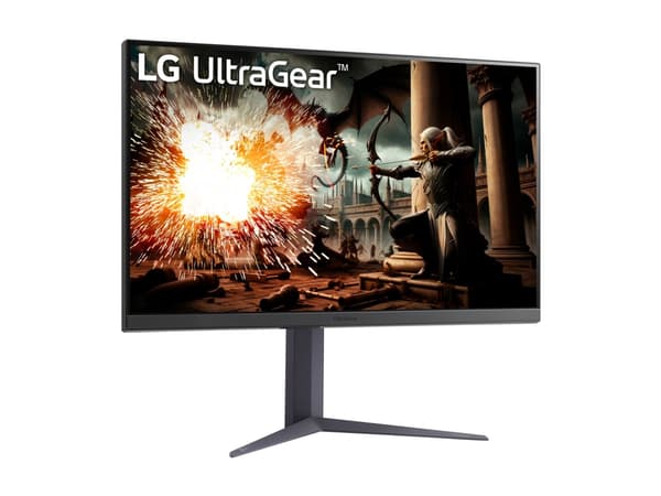 LG UltraGear 32GS75Q-B - LCD-skärm - spel - 32" (31.5" visbar) - 2560 x 1440 QHD @ 180 Hz - IPS - 400 cd/m² - 1200:1 - DisplayHDR 400 - 1 ms - 2xHDMI