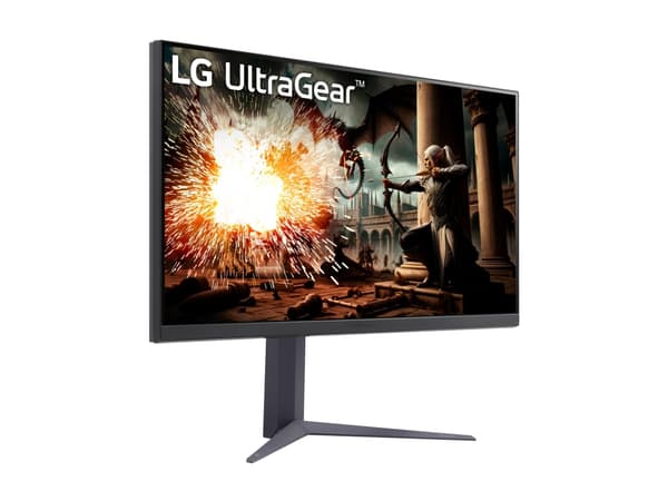 LG UltraGear 32GS75Q-B - LCD-skärm - spel - 32" (31.5" visbar) - 2560 x 1440 QHD @ 180 Hz - IPS - 400 cd/m² - 1200:1 - DisplayHDR 400 - 1 ms - 2xHDMI