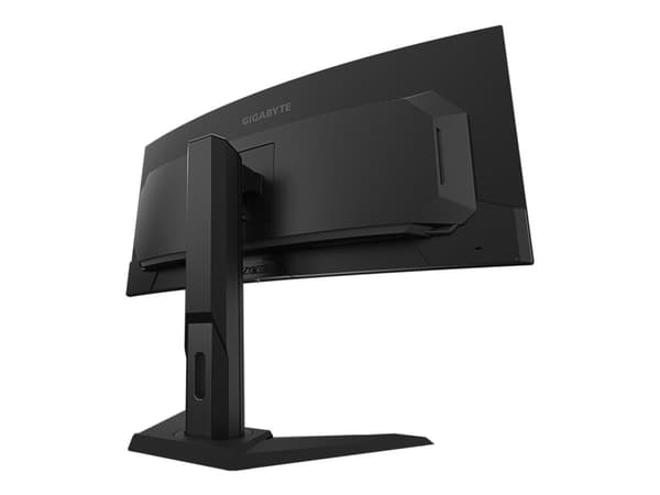 Gigabyte MO34WQC - OLED-skjerm - gaming - kurvet - 34" - 3440 x 1440 WQHD @ 175 Hz - 1000 cd/m² - 1500000:1 - DisplayHDR 400 True Black - 0.03 ms - 2