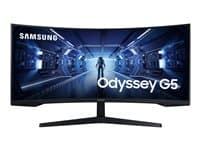 Samsung Odyssey G5 C34G55TWWP 34″ 3440 x 1440 (UltraWide) Gaming Skärm HDMI DisplayPort 165Hz