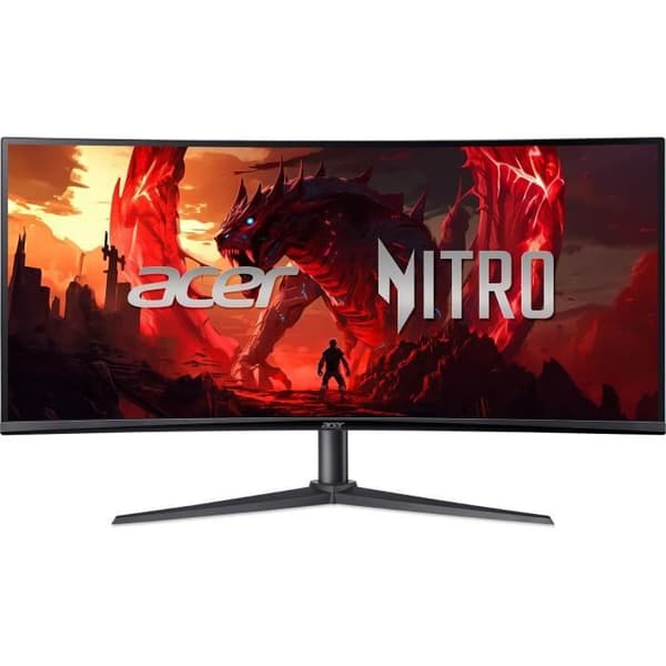 Böjd PC-skärm - ACER - Nitro XZ340CUHbiiphx - 34 - 100Hz - 1ms - 2 HDMI 1 DP - Svart