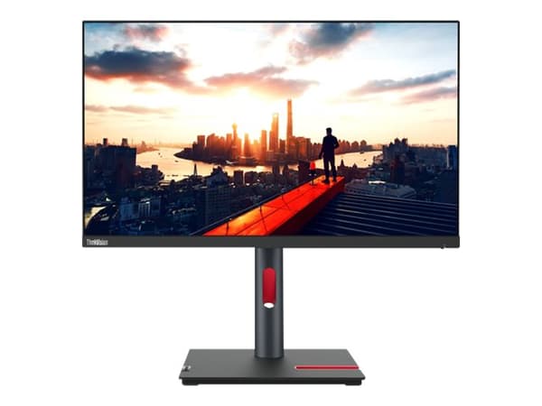 Lenovo ThinkVision P24h-30 - LED-skärm - 24" (23.8" visbar) - 2560 x 1440 QHD - IPS - 300 cd/m² - 1000:1 - 4 ms - HDMI, DisplayPort, USB-C - korpsvar