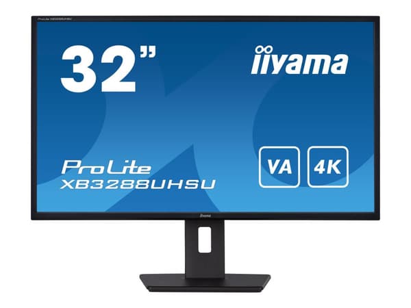 iiyama ProLite XB3288UHSU-B5 32″ 4K Skärm 3840 x 2160 HDMI DisplayPort 60Hz