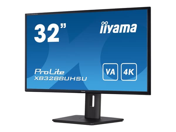 iiyama ProLite XB3288UHSU-B5 32″ 4K Skärm 3840 x 2160 HDMI DisplayPort 60Hz