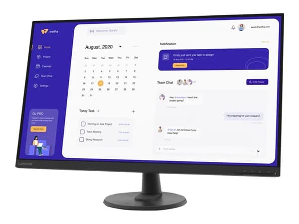 Lenovo D32u-40 31.5″ 3840 x 2160 4K Skärm HDMI DisplayPort