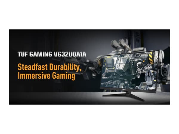 ASUS TUF Gaming VG32UQA1A 32″ 3840 x 2160 4K Gaming-skärm HDMI DisplayPort