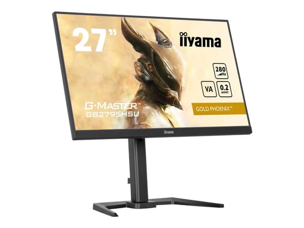 iiyama G-MASTER Gold Phoenix GB2795HSU-B1 - LED-skärm - 27" - 1920 x 1080 Full HD (1080p) @ 280 Hz - VA - 300 cd/m² - 4000:1 - HDR10 - 0.2 ms - HDMI,
