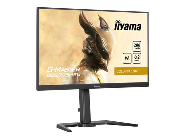 iiyama G-MASTER Gold Phoenix GB2795HSU-B1 - LED-skärm - 27" - 1920 x 1080 Full HD (1080p) @ 280 Hz - VA - 300 cd/m² - 4000:1 - HDR10 - 0.2 ms - HDMI,