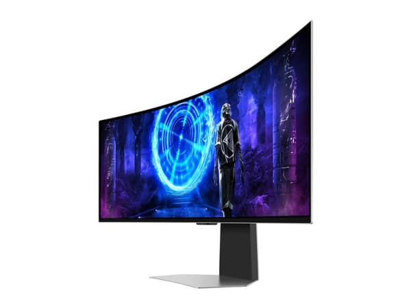 Samsung Odyssey OLED G9 S49DG954SU - G95SD Series - OLED-monitor - Smart - spel - böjd - 49" - 5120 x 1440 Dual Quad HD @ 240 Hz - 250 cd/m² - 100000