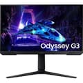 Miniatyrbild 1 av 6: PC-skärm - SAMSUNG - ODYSSEY G3 G30D - 24" FHD - VA-panel - 180Hz - 1ms - Pivot/Justerbar - 1 DP - Svart