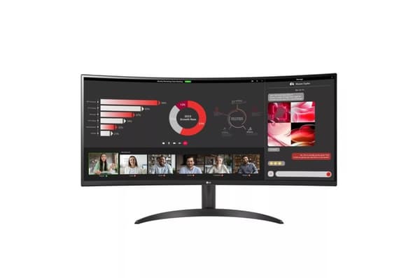 LG 34WR50QK-B Monitor Svart