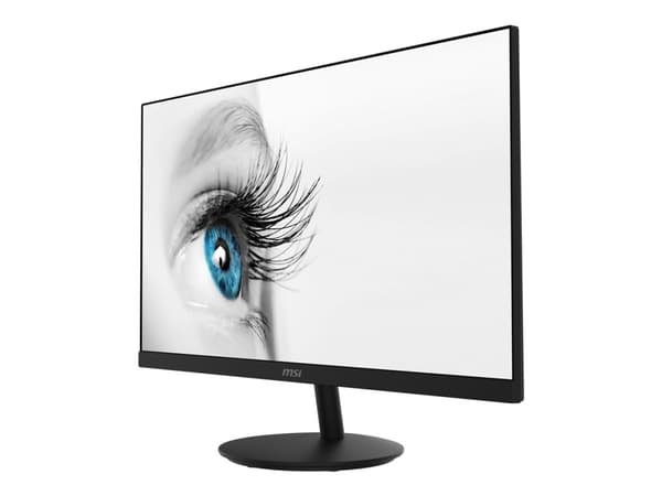 MSI PRO MP271A - LCD-skjerm - 27" - 1920 x 1080 Full HD (1080p) @ 100 Hz - IPS - 300 cd/m² - 1000:1 - 1 ms - HDMI, VGA, DisplayPort - høyttalere - sv