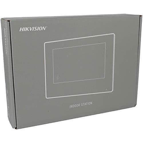 Hikvision DS-KH6320-WTE1-17,8 cm (7") - LCD/TFT - 1024 x 600 pixlar - Kapacitiv - Svart, Vit - Fast Ethernet