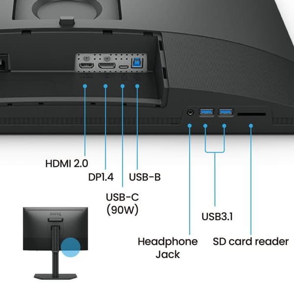 BENQ Skärm 24'' SW242Q Quad HD