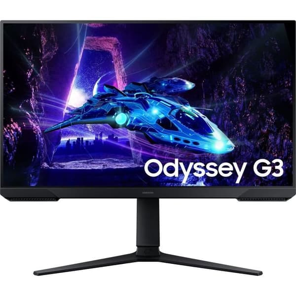 PC-skärm - SAMSUNG - ODYSSEY G3 G30D - 27" FHD - VA-panel - 180Hz - 1ms - Pivot/Justerbar - 1 DP - Svart